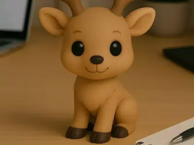 Deer - Kawaii Animals Collection 3D print model