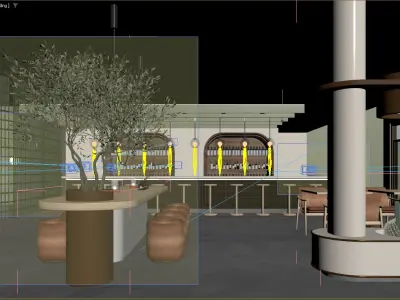 Mexican Restaurant  3D model