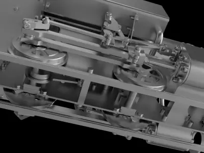 Stirling Engine 3D print model
