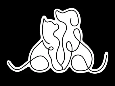 Pet Spa Neon Sign 3D model purchase