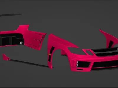 Lexus GS430 Final Konnexion Body Kit 3D model