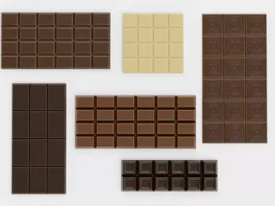 -Chocolate Bars- 3D model