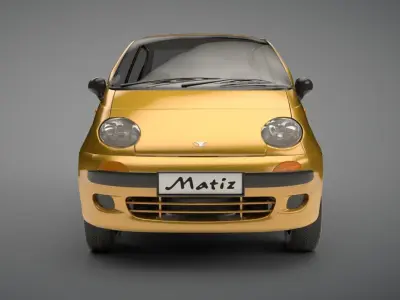Daewoo Matiz 3D model