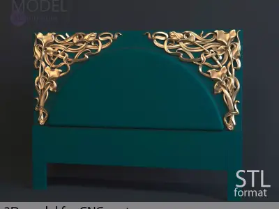 BED luxury for CNC router 3D model