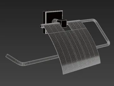 Bay Paper Towel Cover 3D model