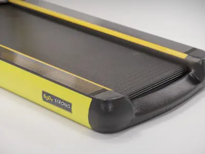 Treadmill 4K Texture Low-poly 3D model