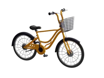 Bicycle Low-poly 3D model