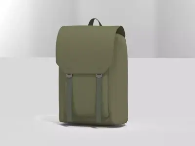 Backpack Marvelous Designer Clo3d 3D model