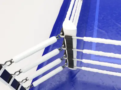 Boxing Ring OVERSIZED 3D model