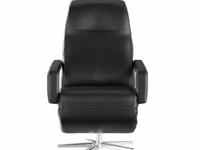 Manual Recliner Chair 3D model