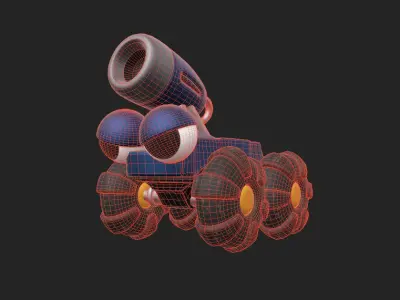 GunBound Big Foot 3D model