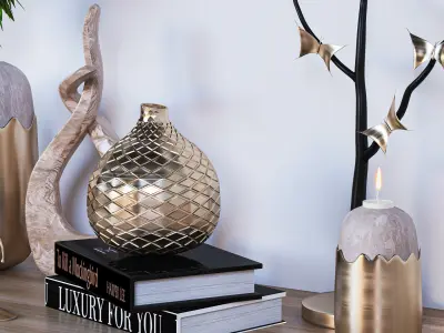 decorative set 44 3D model get