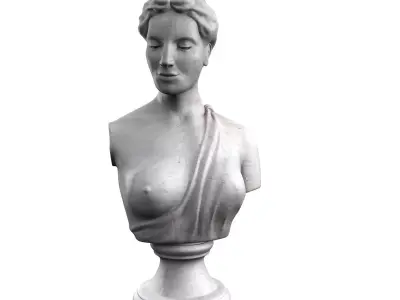 CLASSIC FEMALE BUST 3D model