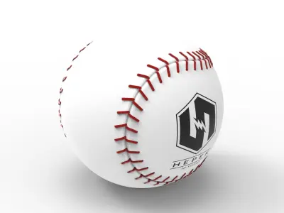 Baseball ball Low-poly 3D model purchase