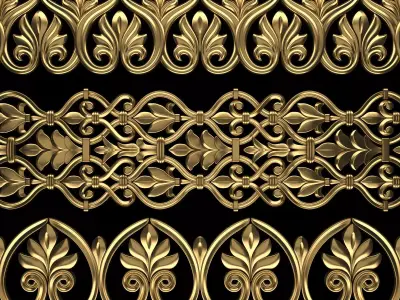 Path Ornament Pack 19 3D model
