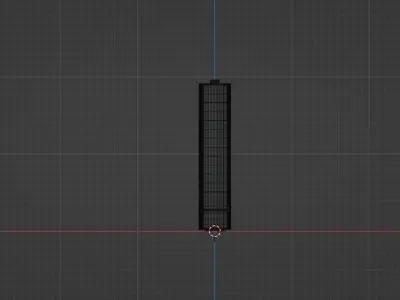 Battery Low-poly 3D model