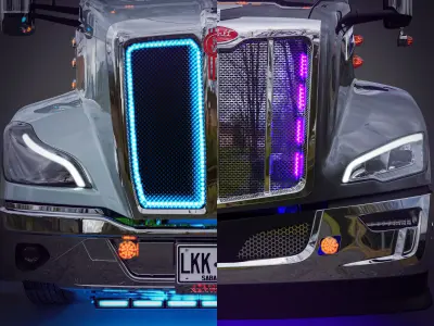 Pack Next Generation trucks 3D model