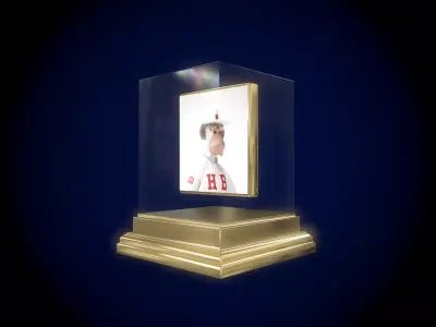 Hape Beast 10 Gold Club Low-poly 3D model