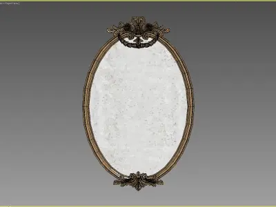 Chelini Mirror Chelini art 1132 3D model