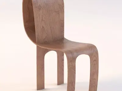 Contour Chair 3D model