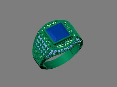 STL 3DM Gents Rings Ready Models Mens Rings 3D print model 3D print model