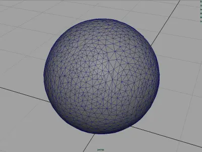 Dog ball Low-poly 3D model