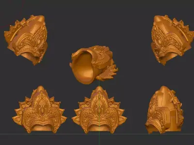Crown  3D print model