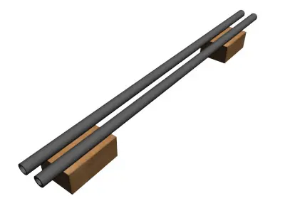 3 8in Pipe 3D model