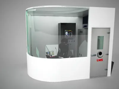 Drillers cabin 3D model