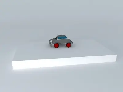 Car toy Free 3D model