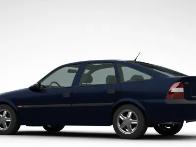 Opel Vectra B  HB 1996 3D model