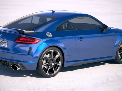 Audi TTRS Coupe 2020 3D model