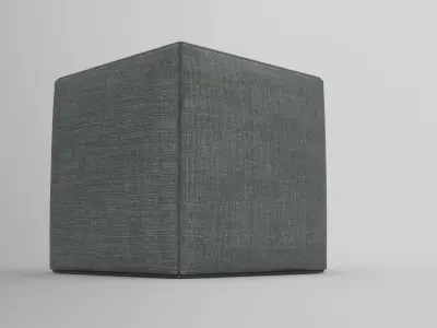 Cubsi Pouf Low-poly 3D model