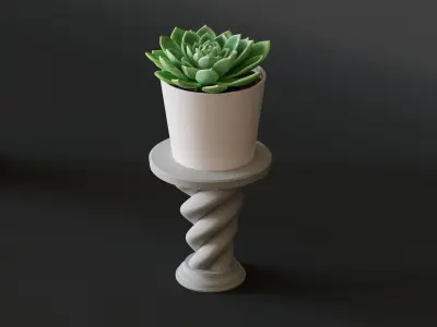 pedestal 05 3D print model