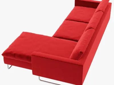 italsofa spades sofa 3D model