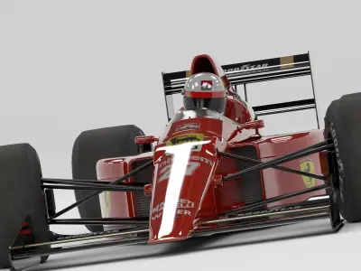 Ferrari 640 Formula-1 3D model
