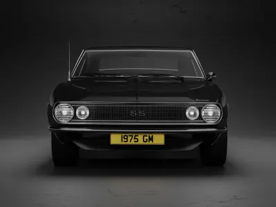 Camaro 1967 3D model 3D model