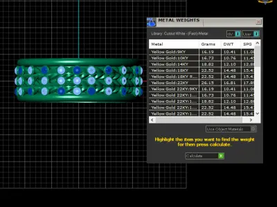LUXURY VINTAGE RING 3D PRINTABLE MODEL 3D print model
