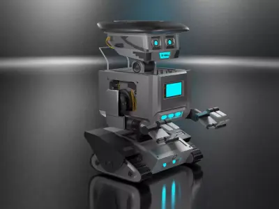 robot Free 3D model