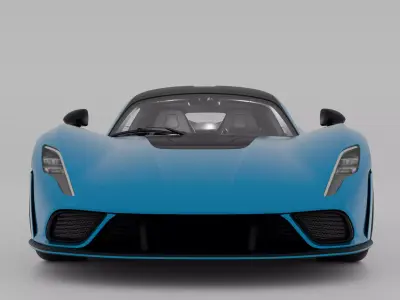 Hennessey Venom F5 3D model get