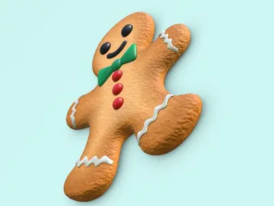 Christmas Cookie 3D model