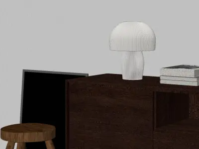 DayTime modern living room  for Soli PICO 3D model