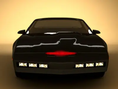 Knight Rider K2000 KITT 3D model