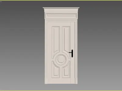 Classic Doors 06 3D model
