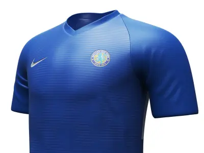 Jersey Shirt 3D model with 4K textures 3D model