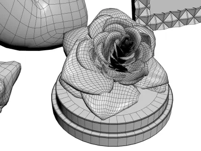 Home decorations 3D model