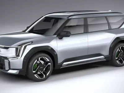 KIA EV9 GT 2026 3D model