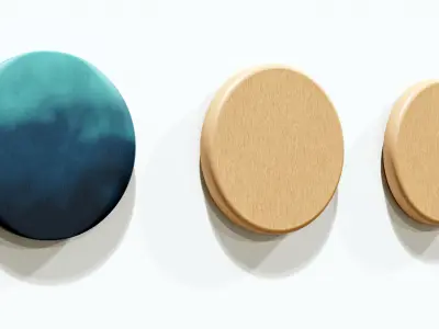 Simple Clocks pack Free low-poly 3D model