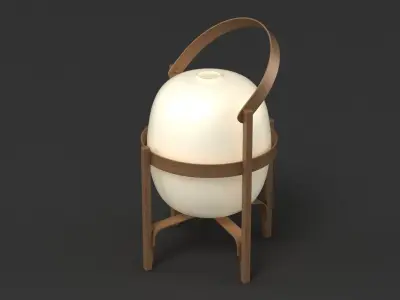 Santa and Cole Cesta Lantern 3D model