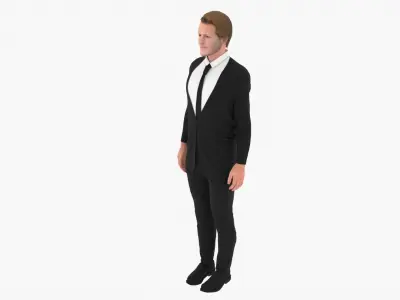 Chris Jericho Low-poly 3D model